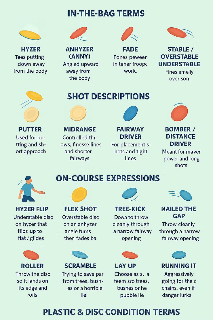 The Ultimate Guide to Disc Golf Lingo