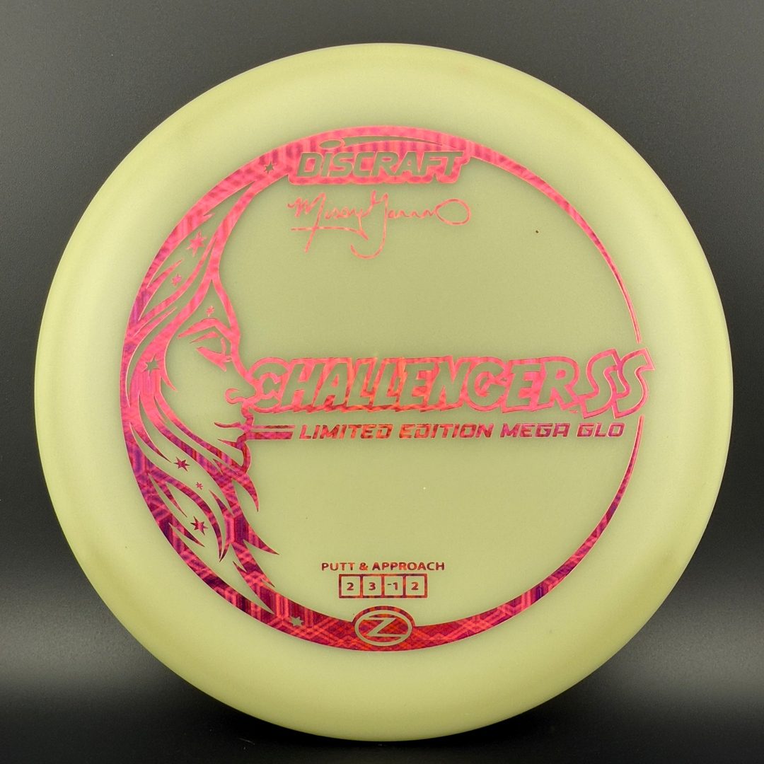 Mega Glo Challenger SS - Missy Gannon Limited Edition - Glow in the Dark Putter