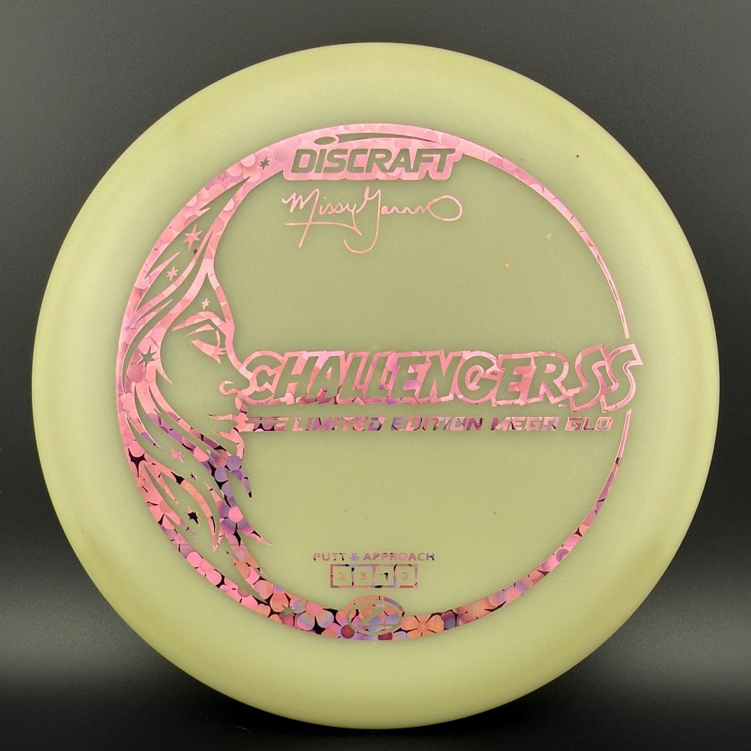 Mega Glo Challenger SS - Missy Gannon Limited Edition - Glow in the Dark Putter