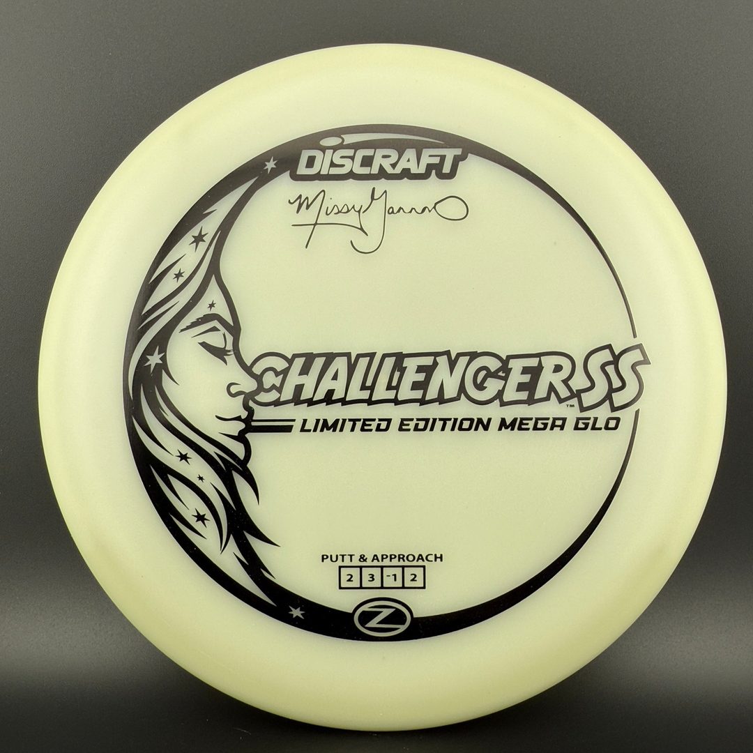 Mega Glo Challenger SS - Missy Gannon Limited Edition - Glow in the Dark Putter