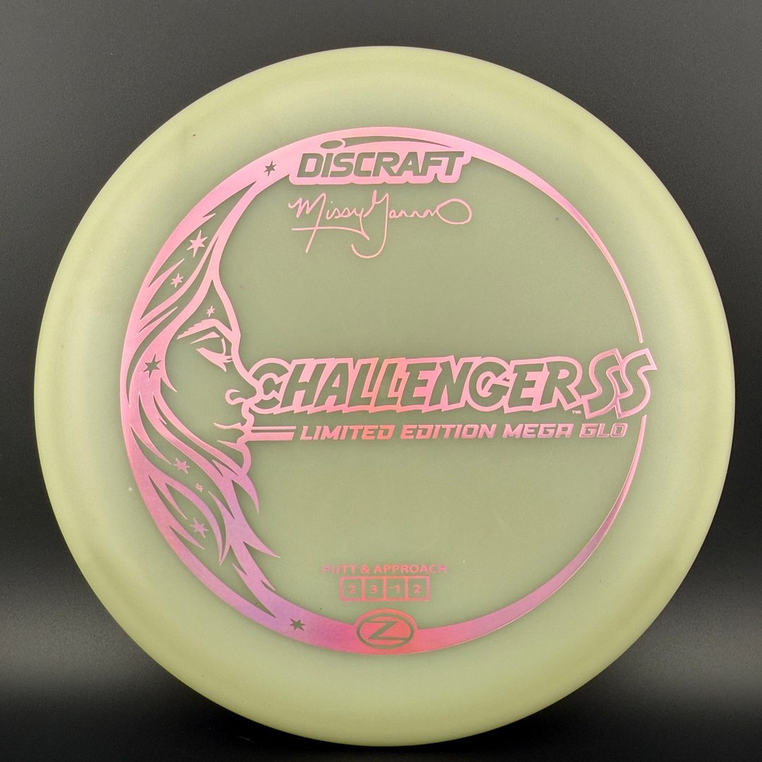 Mega Glo Challenger SS - Missy Gannon Limited Edition - Glow in the Dark Putter
