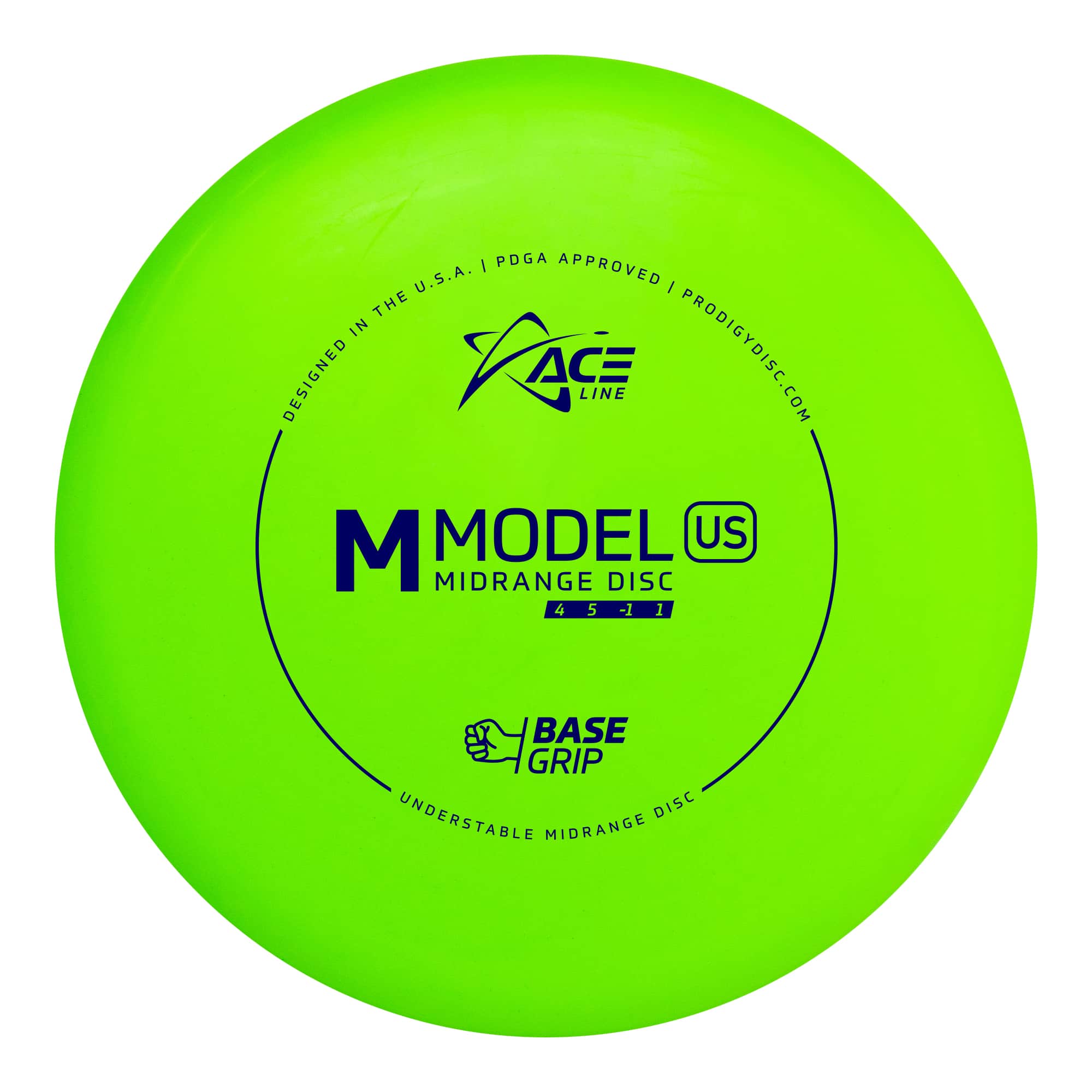 ACE Line M Model US BaseGrip Plastic - MidRange