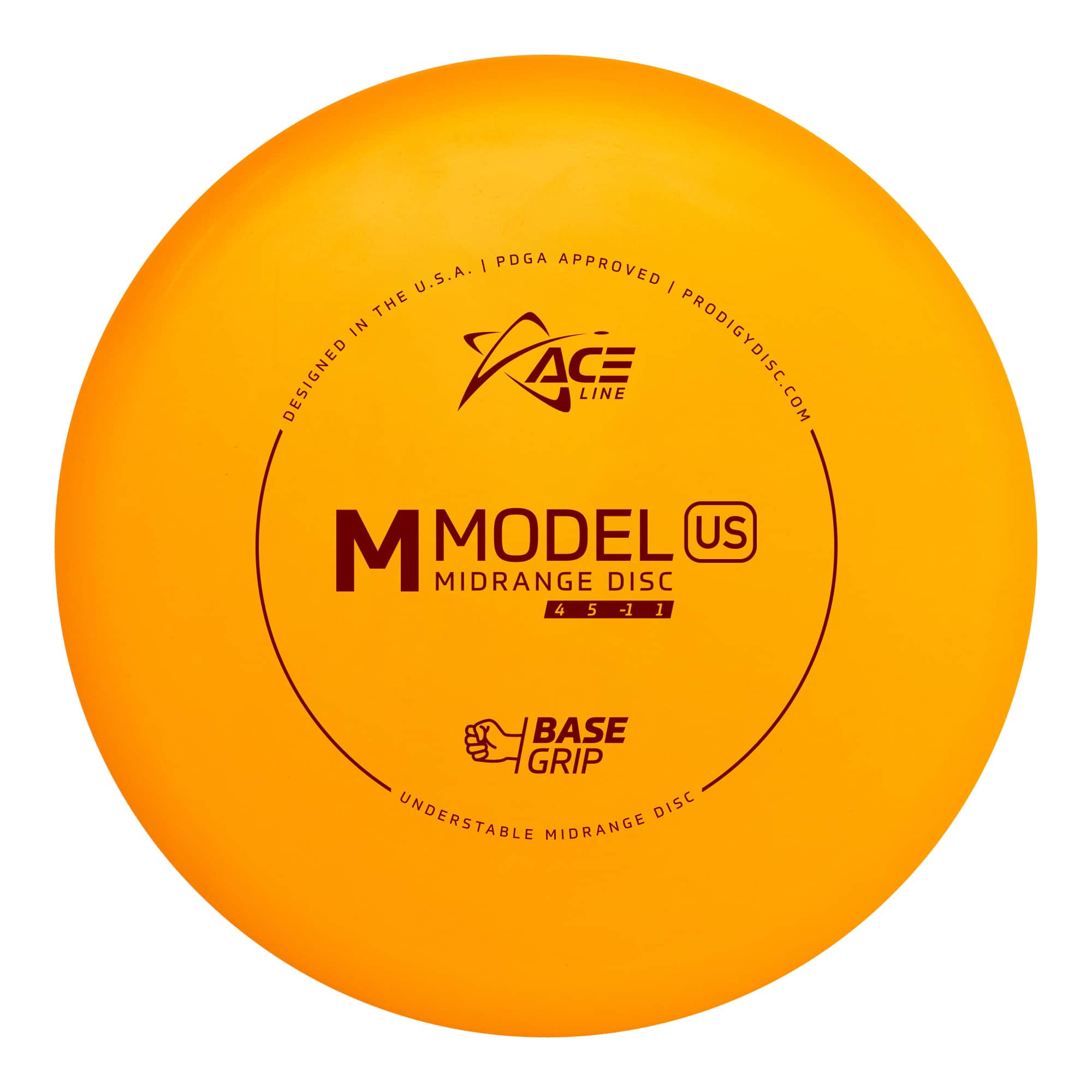ACE Line M Model US BaseGrip Plastic - MidRange