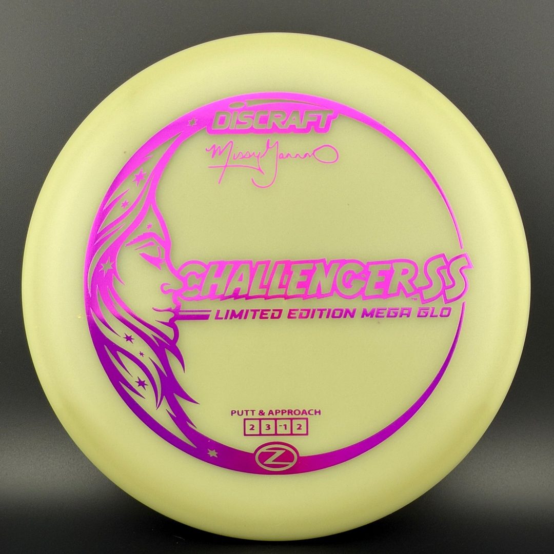 Mega Glo Challenger SS - Missy Gannon Limited Edition - Glow in the Dark Putter
