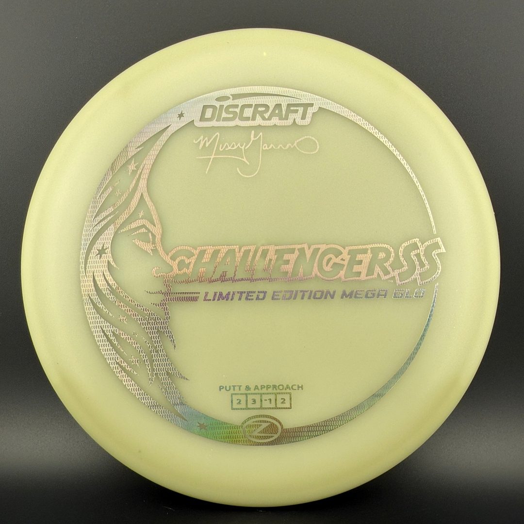 Mega Glo Challenger SS - Missy Gannon Limited Edition - Glow in the Dark Putter