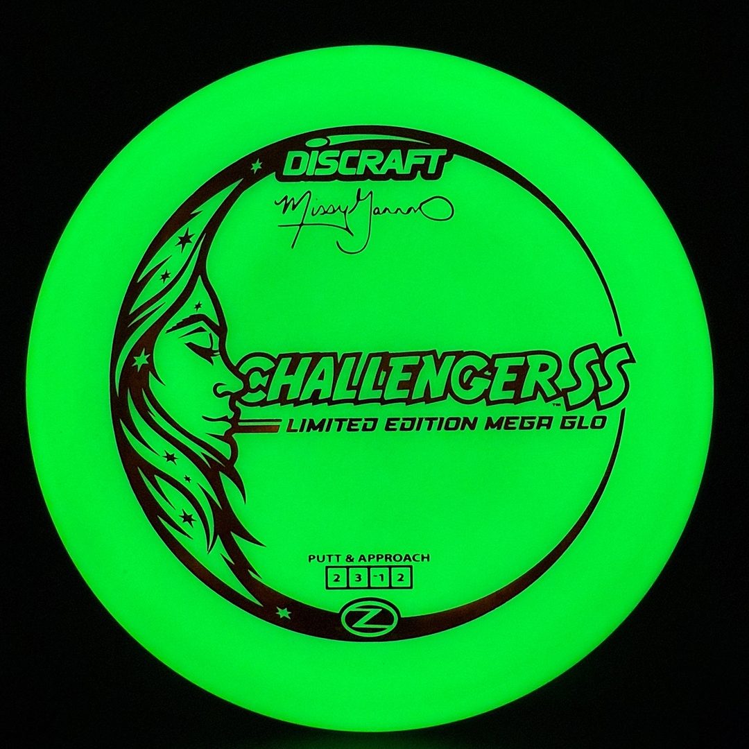 Mega Glo Challenger SS - Missy Gannon Limited Edition - Glow in the Dark Putter