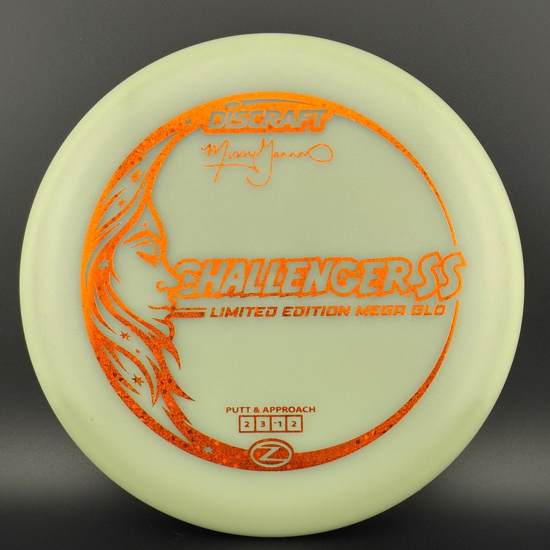 Mega Glo Challenger SS - Missy Gannon Limited Edition - Glow in the Dark Putter