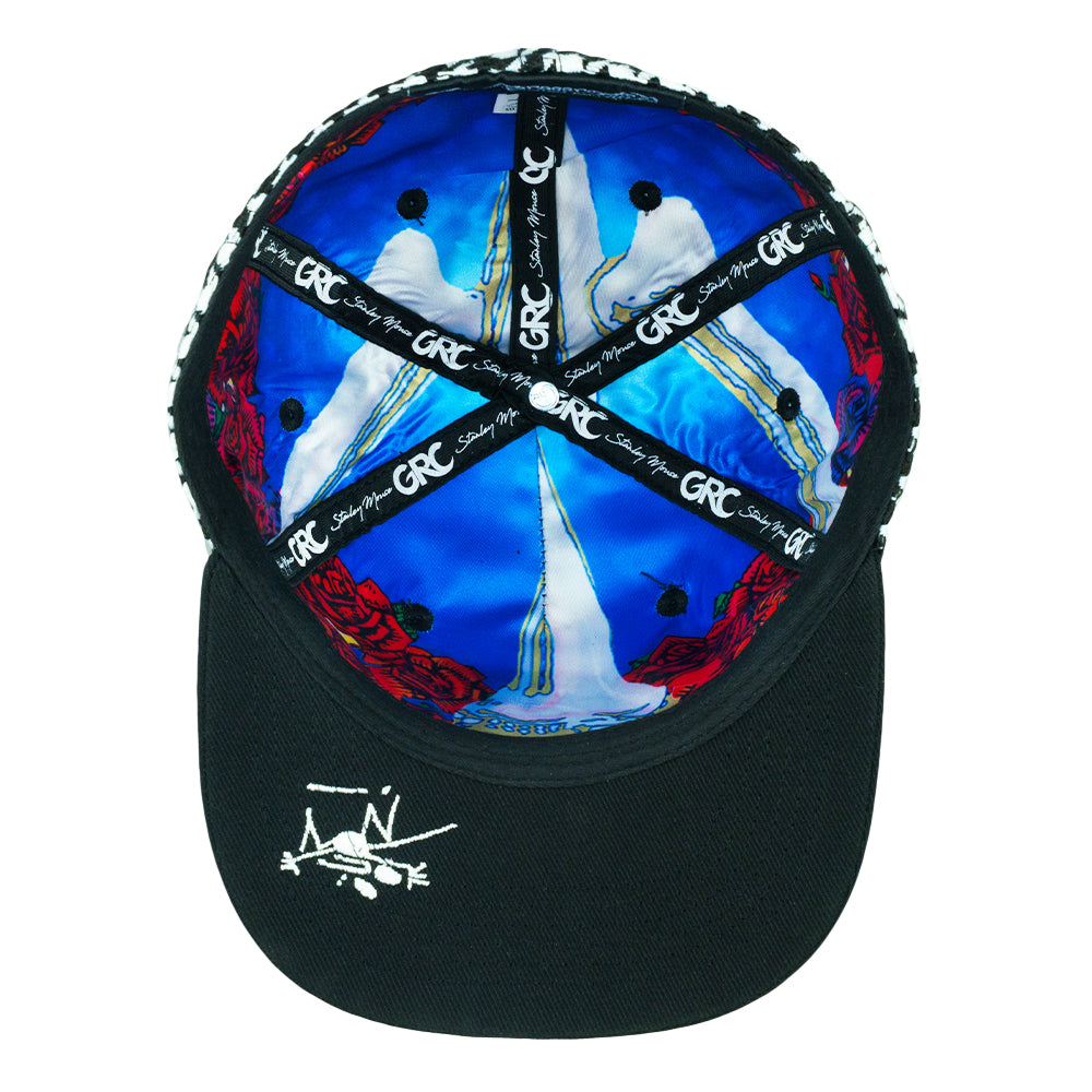 Stanley Mouse Easy Rider Houndstooth Fitted Hat