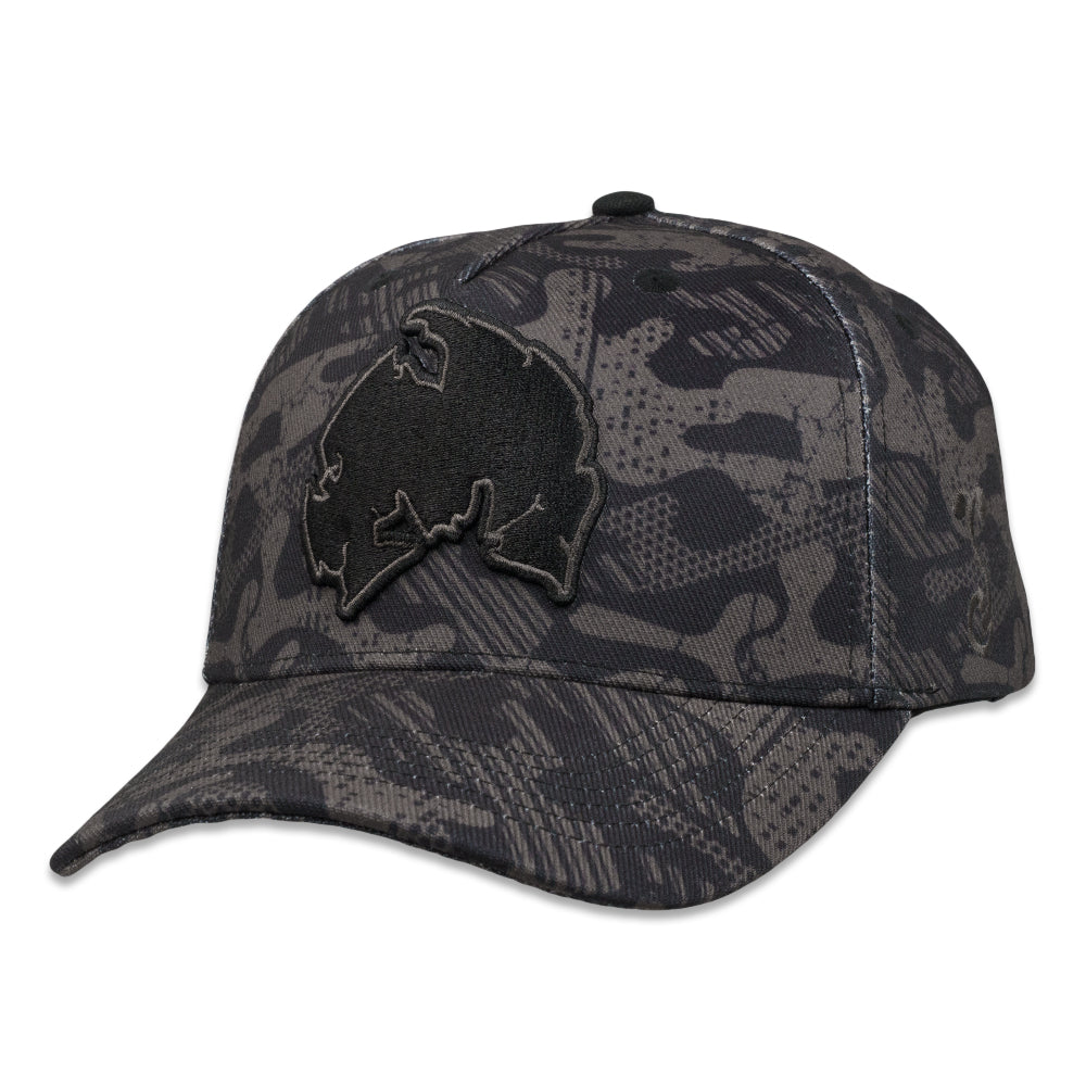 Method Man Blackout Camo 501 Snapback Hat
