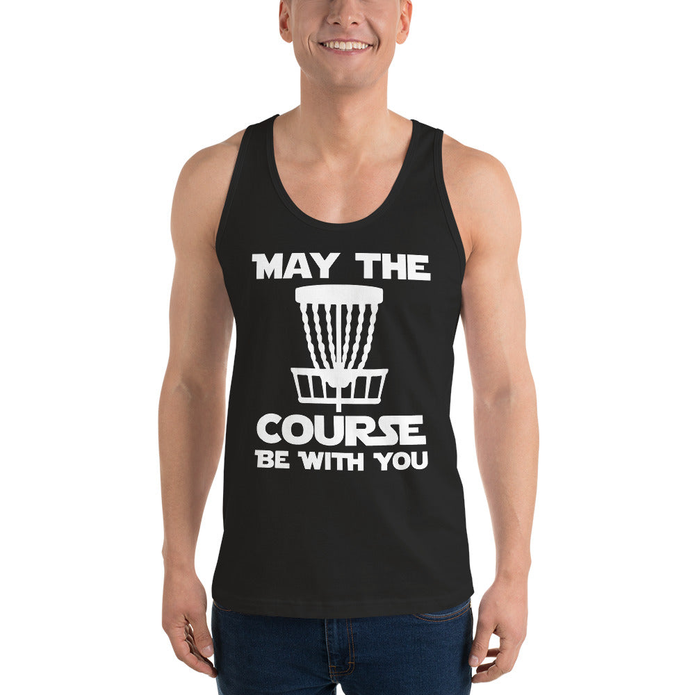 Disc Golf Tank Top - May The Course Be With You