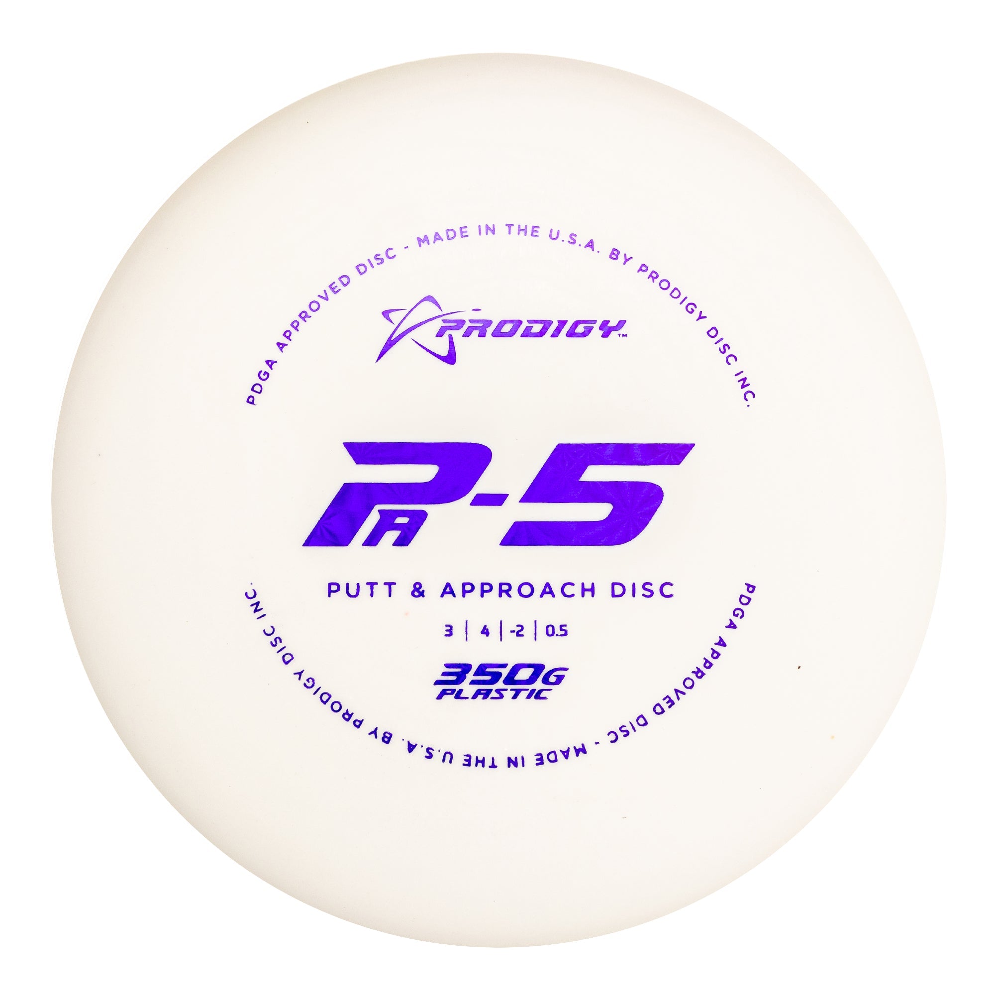 Prodigy PA-5 350G Plastic - Putter