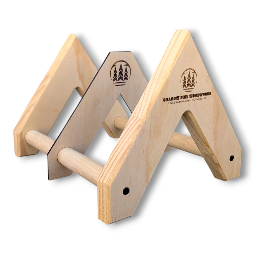 Disc Golf Storage Rack | A Rack | 15 Disc Storage