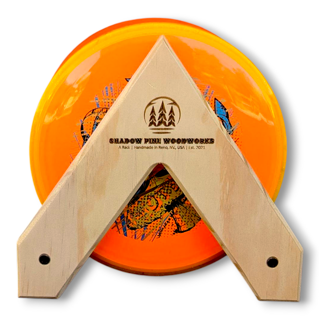 Disc Golf Storage Rack | A Rack | 15 Disc Storage