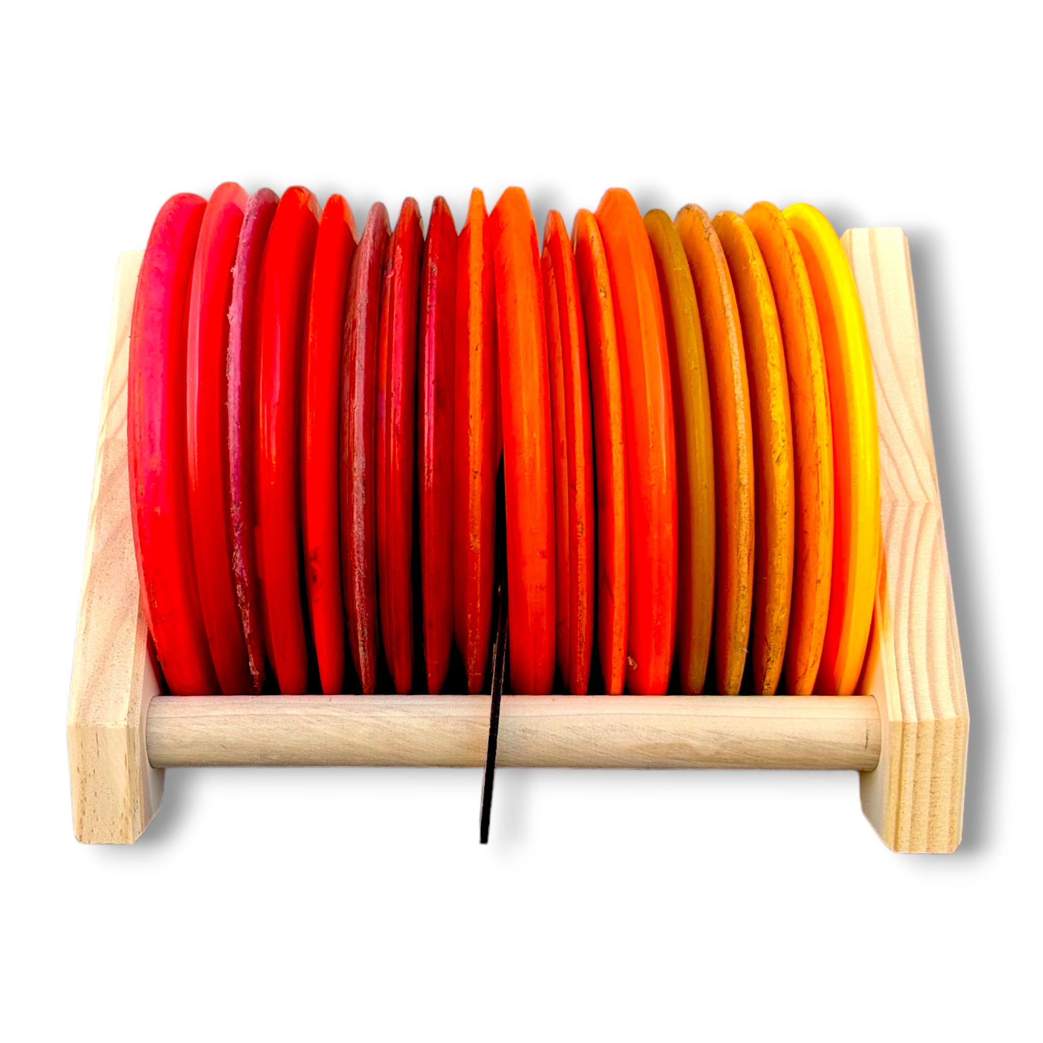 Disc Golf Storage Rack | A Rack | 15 Disc Storage