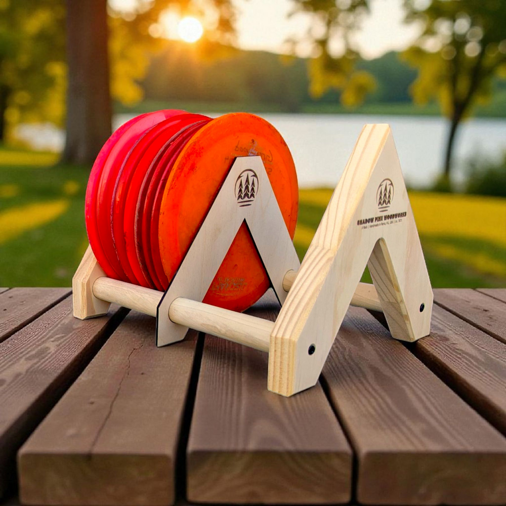 Disc Golf Storage Rack | A Rack | 15 Disc Storage