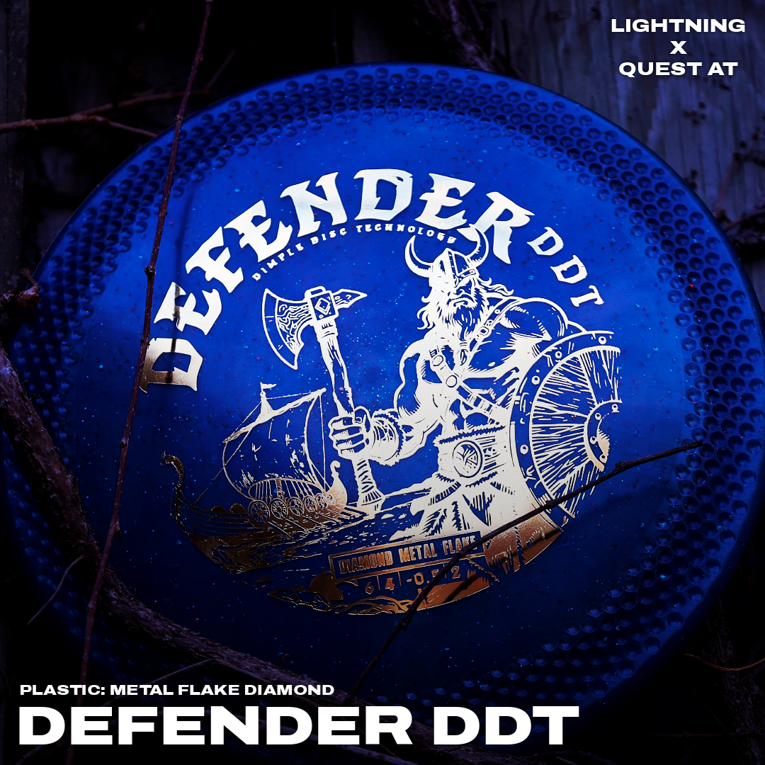 Quest AT Metal Flake Diamond Defender DDT Fairway Driver - Straight Flyer