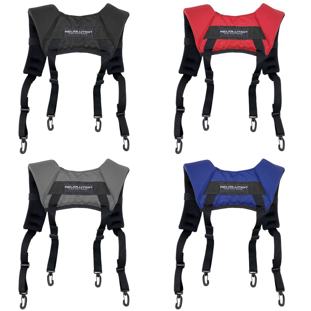 Revolution Mini Deluxe V3 Disc Golf Bag - Crimson