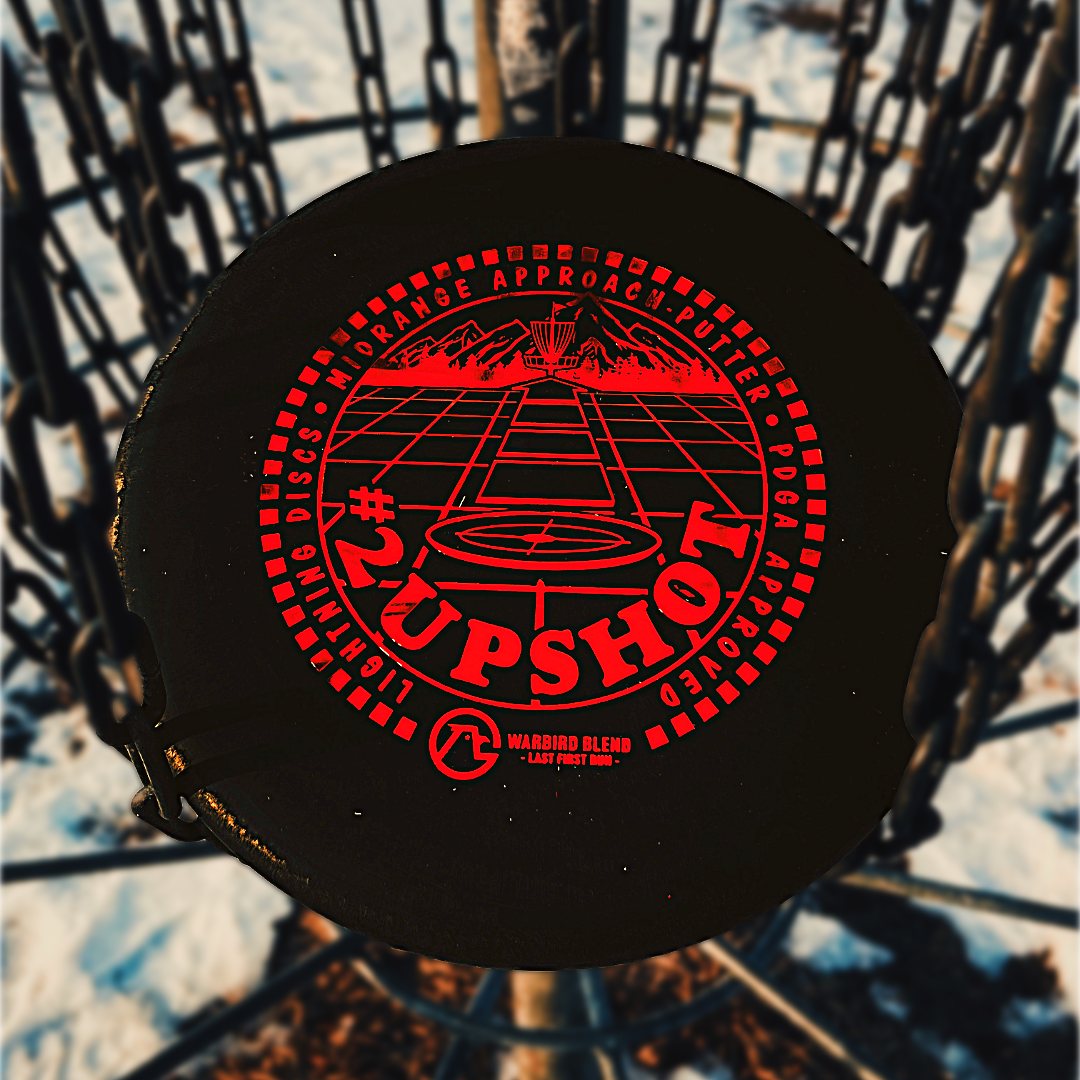 Lightning Limited Edition - Warbird Plastic #2 - Upshot Putter Golf Disc