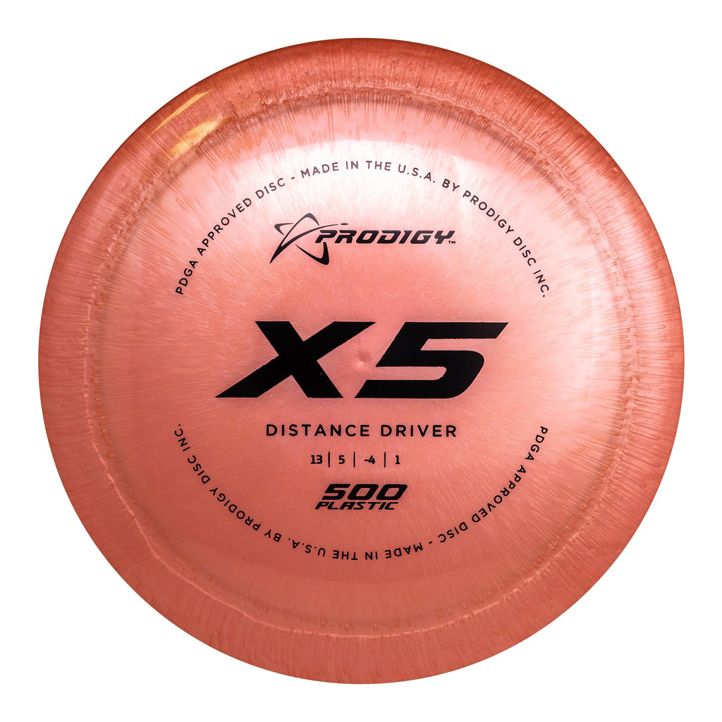 Prodigy X5 500 Plastic - Understable Distance Driver