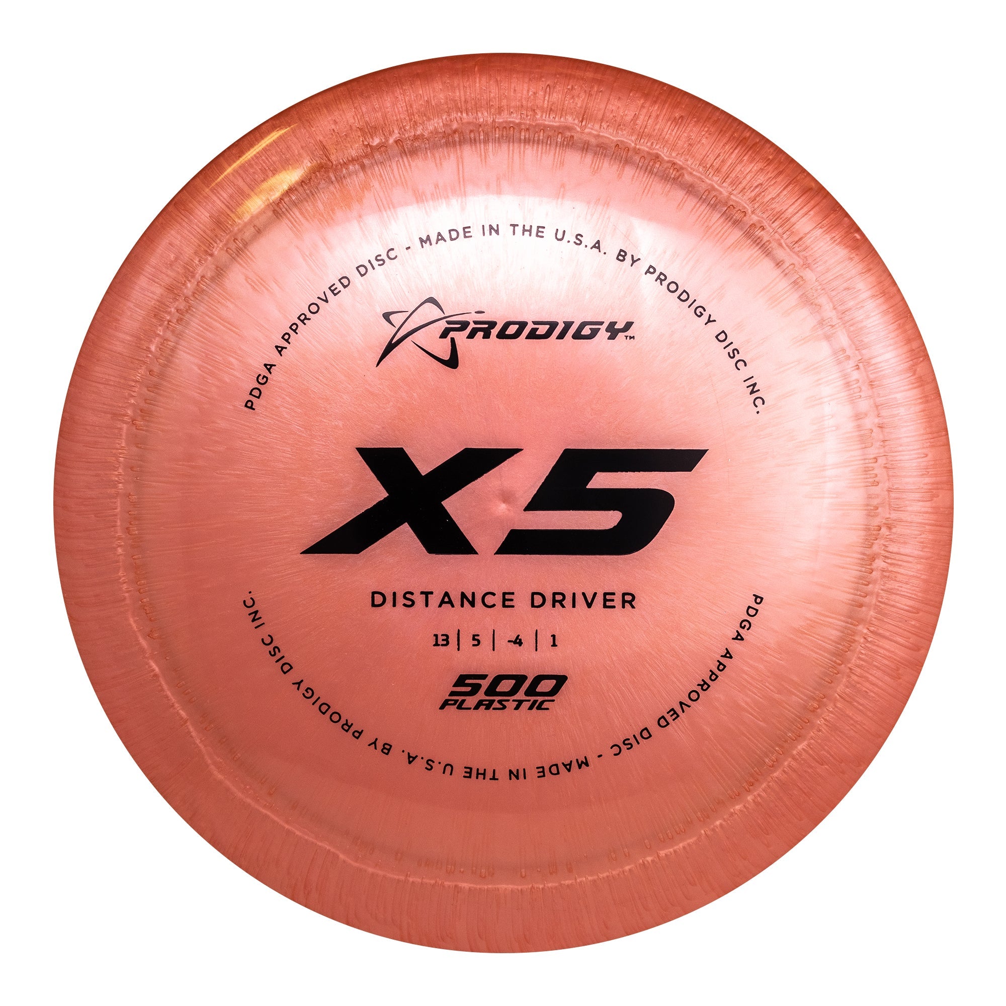 Prodigy X5 500 Plastic - Understable Distance Driver