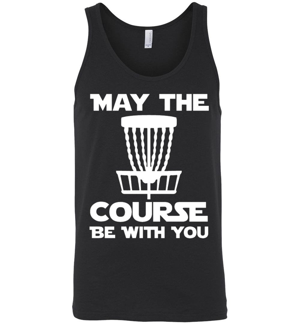 Disc Golf Tank Top - May The Course Be With You