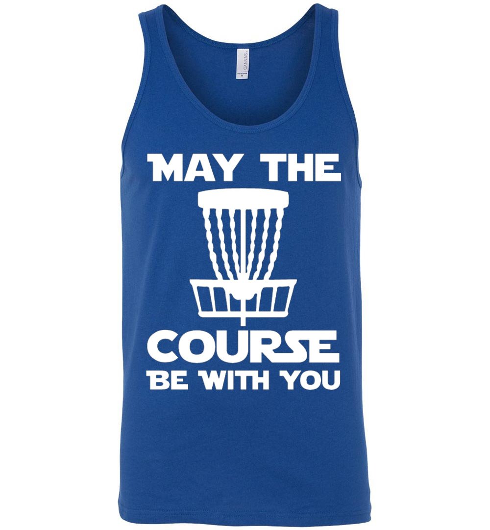 Disc Golf Tank Top - May The Course Be With You