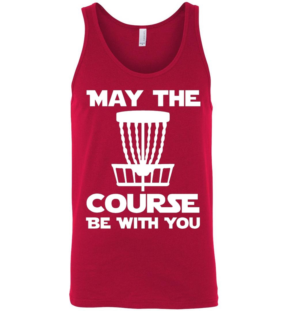 Disc Golf Tank Top - May The Course Be With You